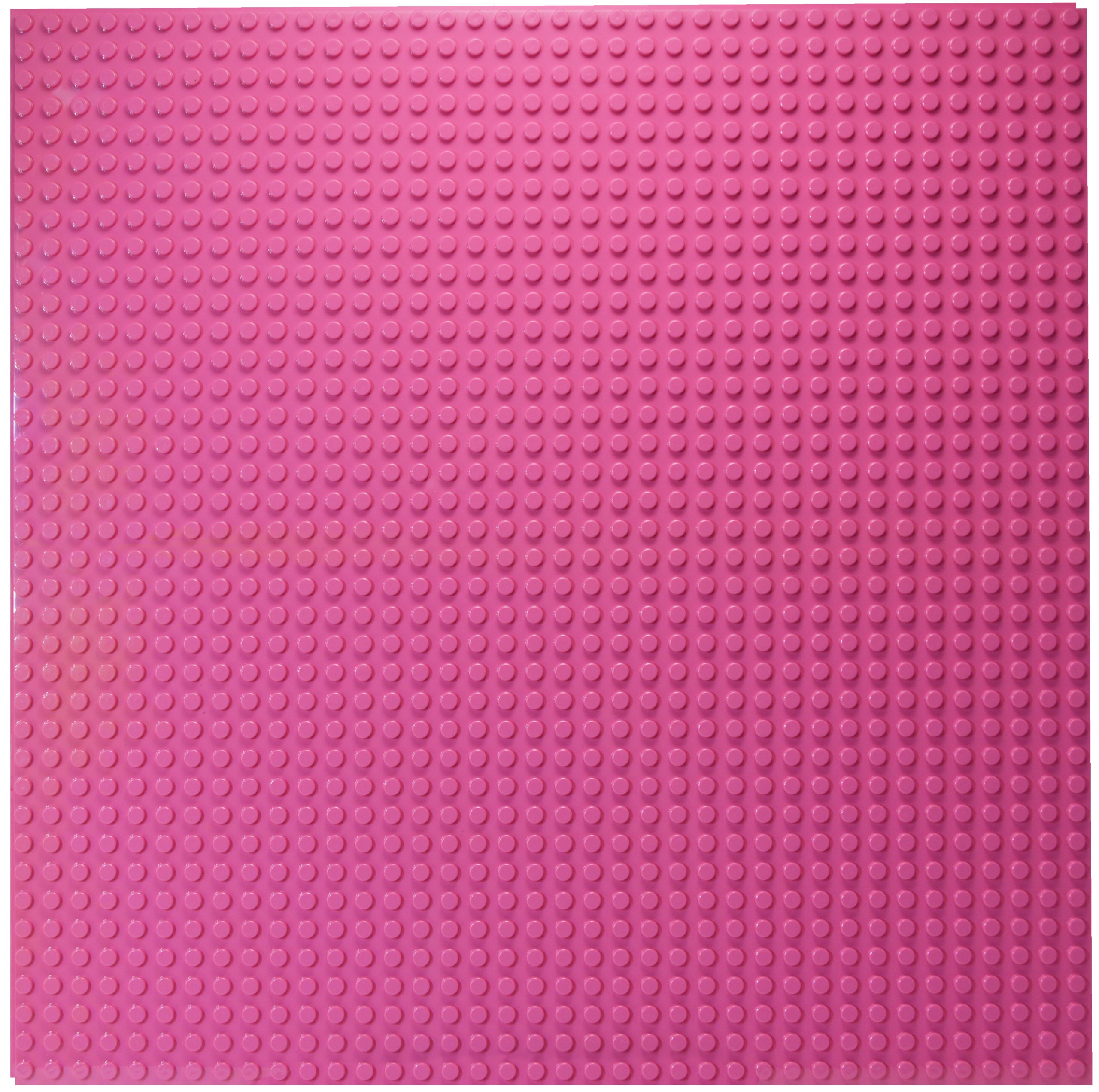 Baseplate (Neon / Bright Pink) SLAB Lite - 38 x 38 Studs