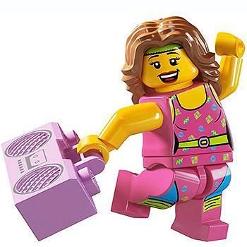 Fitness Instructor - LEGO Series 5 Collectible Minifigure (2011)