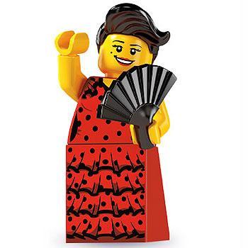 Flamenco Dancer - LEGO Series 6 Collectible Minifigure (2012)