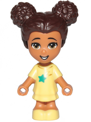 Liz Micro Doll (Yellow Outfit) - LEGO Friends Minifigure (2022)