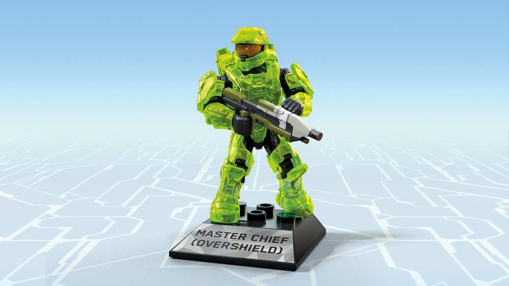 Master Chief (Overshield) - Mega Construx HALO Heroes Series 11 Figure Pack