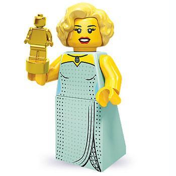 Hollywood Starlet - Series 9 LEGO Collectible Minifigure (2013)