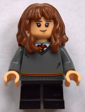 Hermione Granger (Gryffindor Sweater) - LEGO Harry Potter Minifigure (2019)