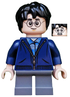 Harry Potter (Dark Blue Zip Up) - LEGO Harry Potter Minifigure (2018)