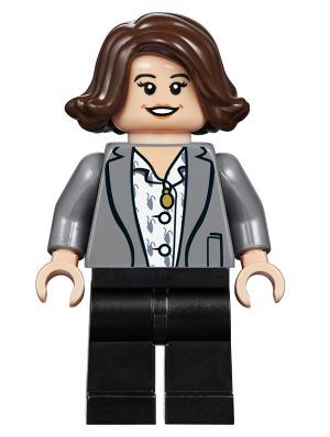 Tina Goldstein (Gray Jacket) - LEGO Harry Potter / Fantastic Beasts Minifigure (2018)