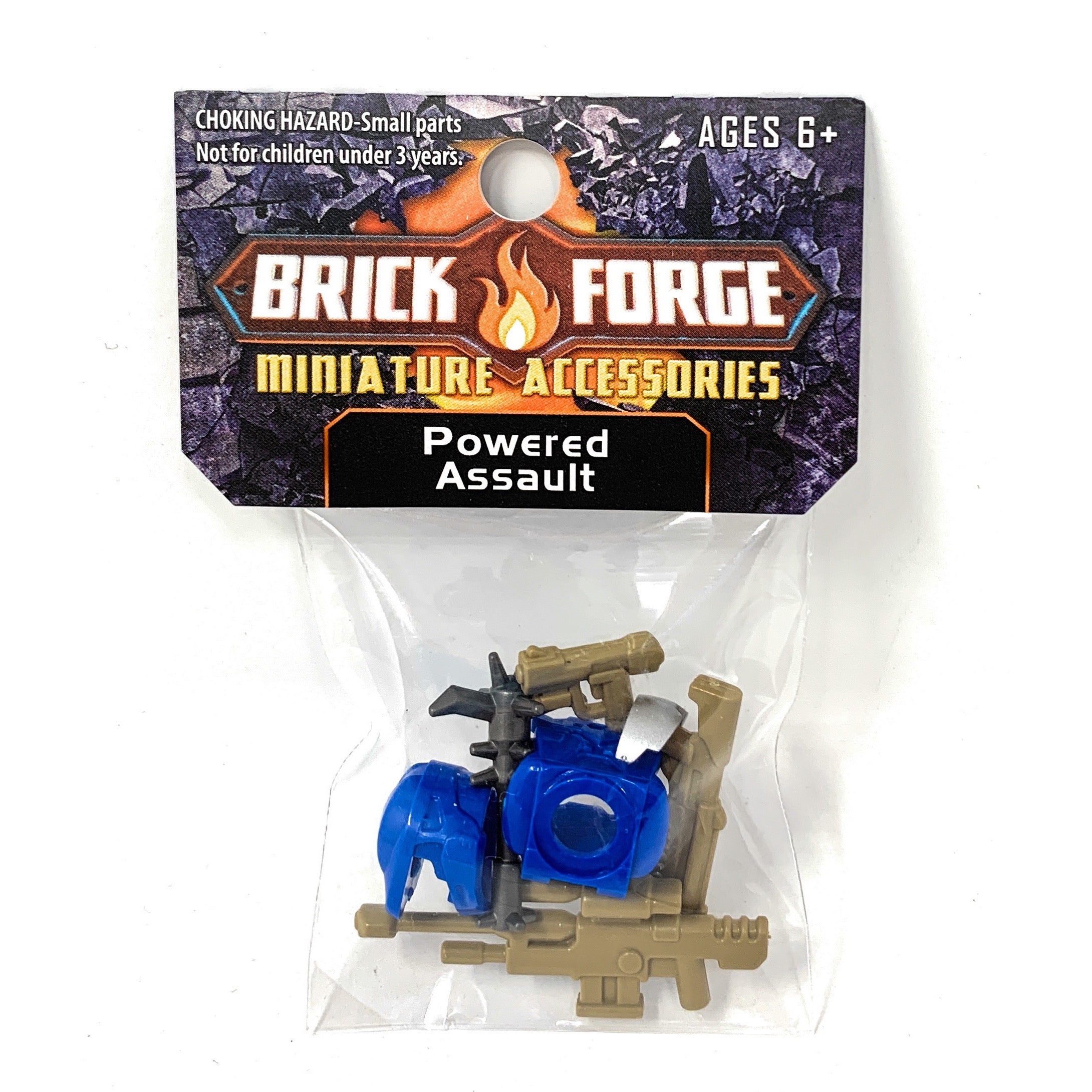 Power Assault (Blue) - BrickForge Minifigure Weapons Pack