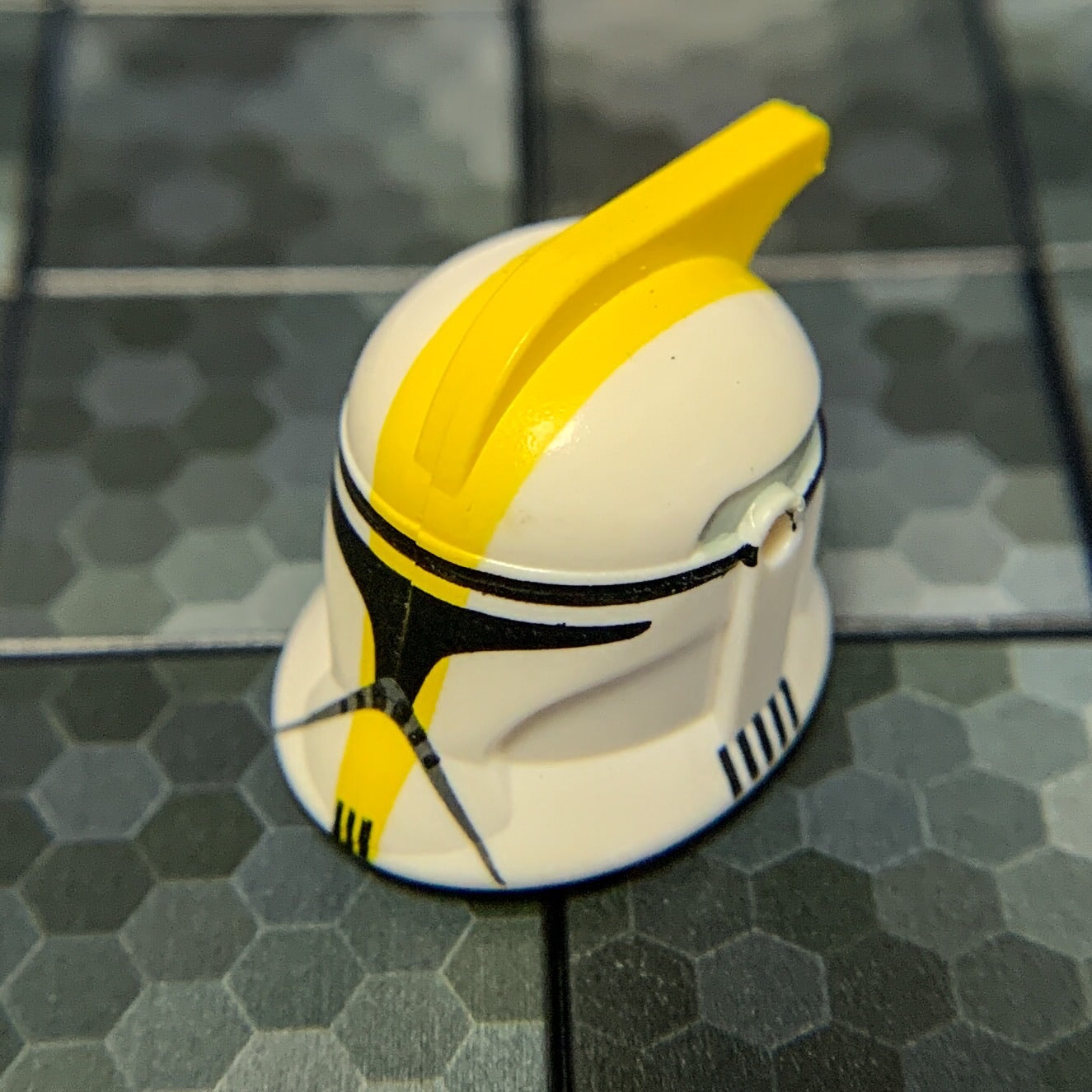 Clone Trooper 327th Helmet (Phase 1, Yellow Markings) - Clone Army Customs