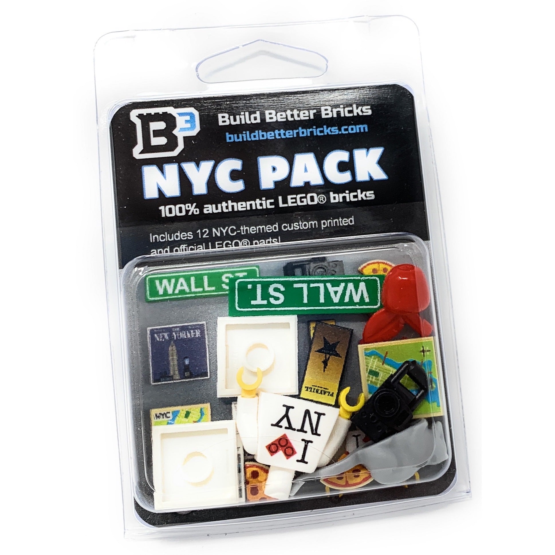 New York City Pack - Custom Parts + Minifig Accessories