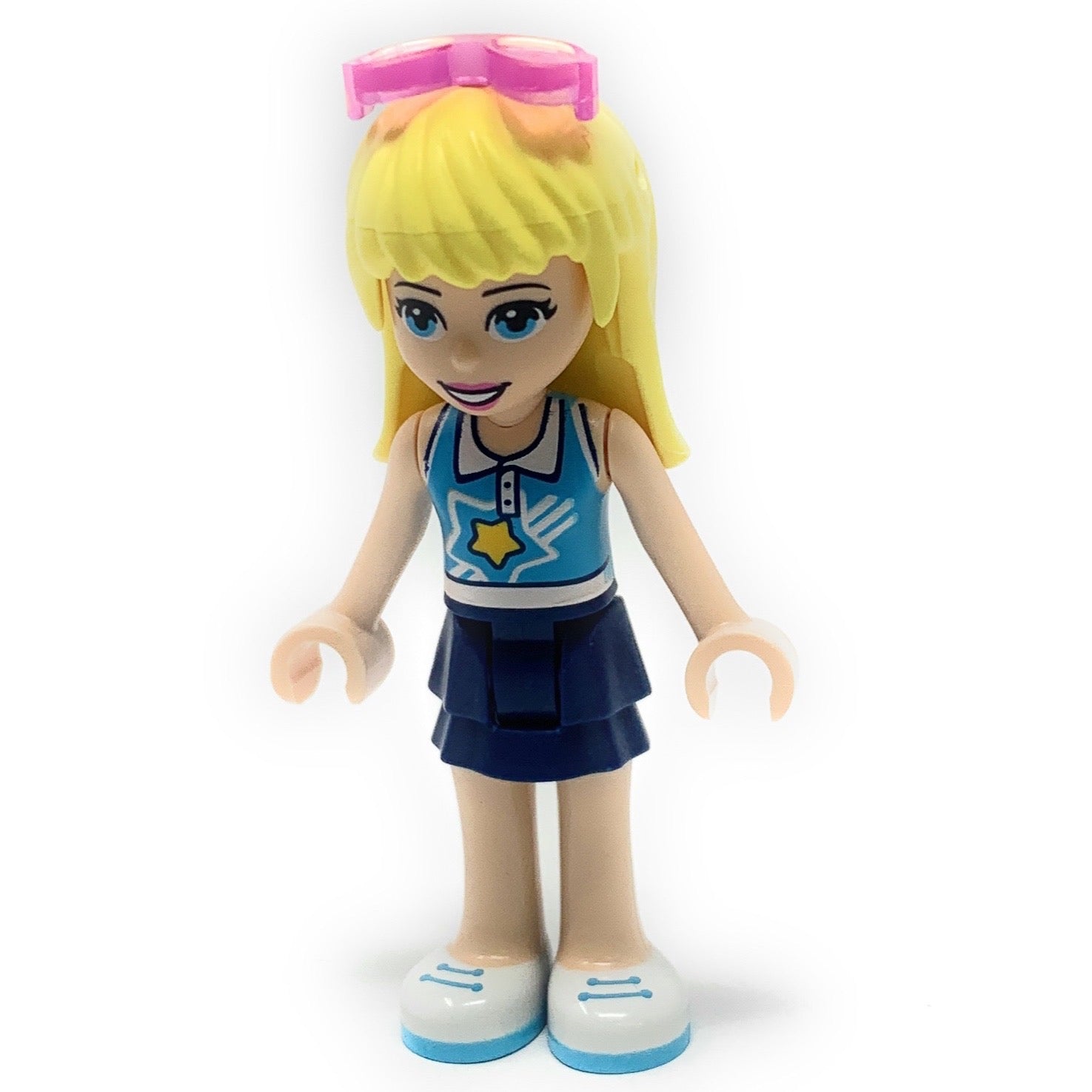 Stephanie (Star on Shirt) - LEGO Friends Minifigure (2020)