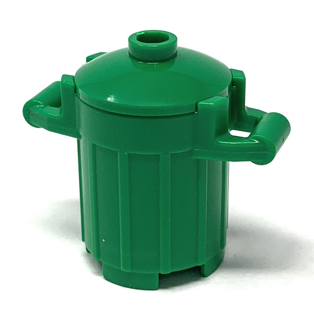 Green Trash Can - Official LEGO® Part