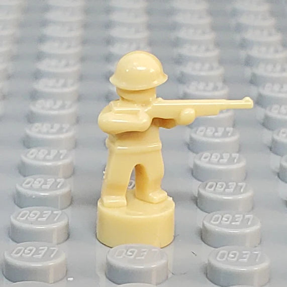 Soldier with Rifle Shooting - Nano Military Soldier