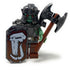 Troll Orc Warrior (Shield, Axe, Armor) - LEGO Troll Castle Minifigure (2009)