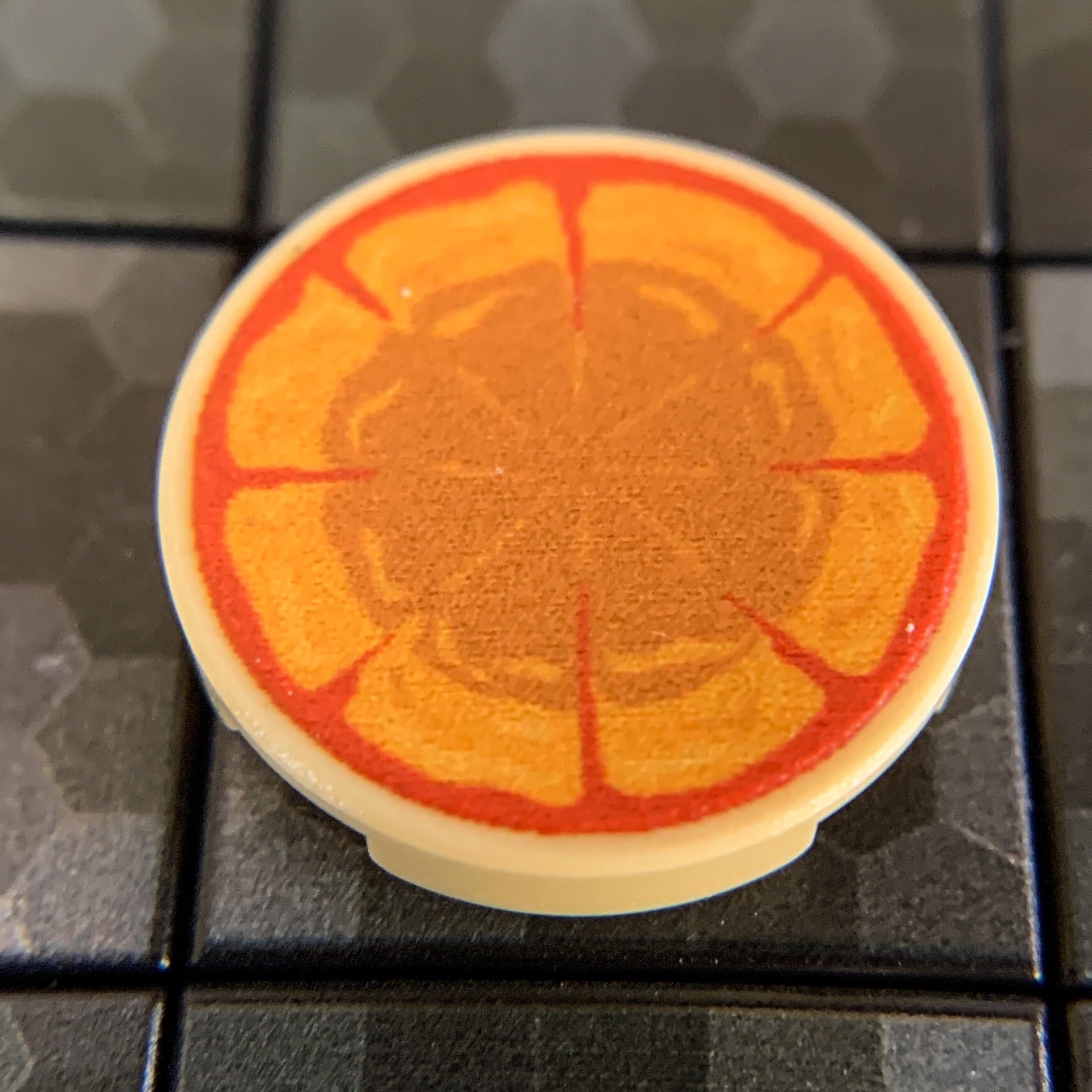 Cheese Pizza Pie - Custom (2x2 Round Tile)