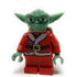 Santa Yoda w/ Backpack (Advent) - LEGO Star Wars Minifigure (2011)