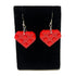 B3 Customs® Heart Earrings made from LEGO Bricks