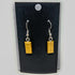 B3 Customs® Gold Bar Earrings made from LEGO Bricks