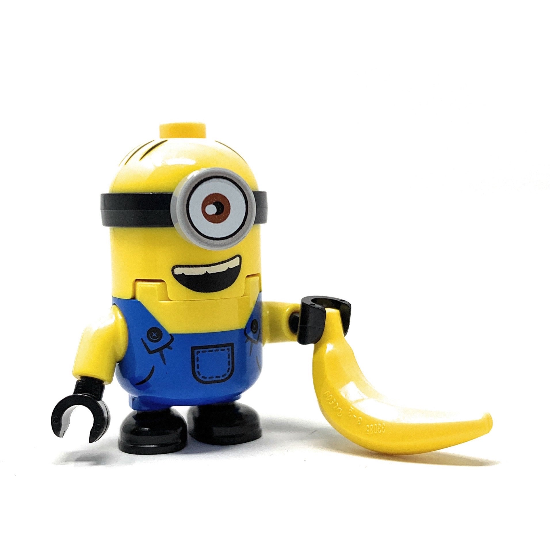 Minion Stuart  w/ Banana (Blue Overalls) - LEGO Minions Minifigure (2020)