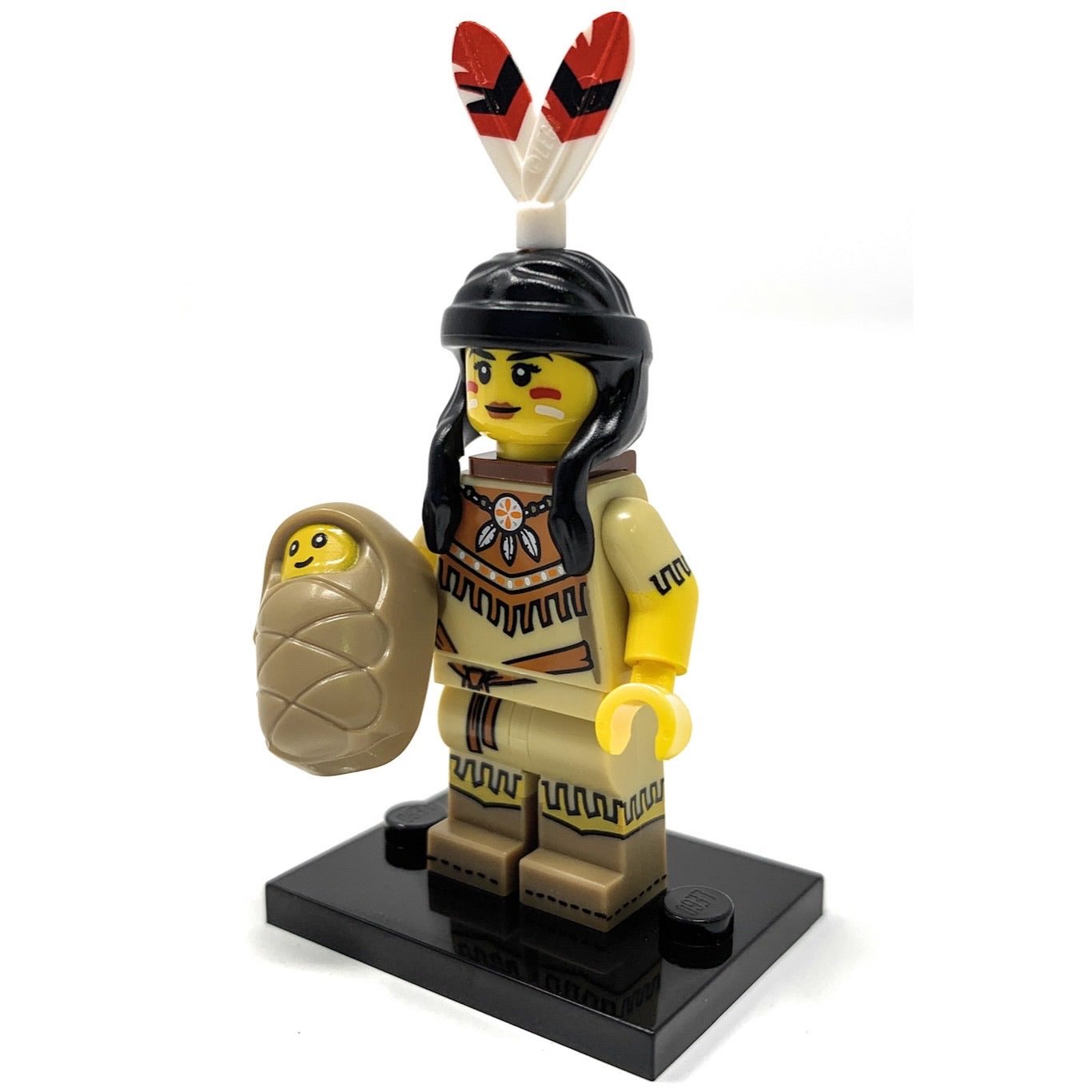 Tribal Woman (w/ Baby) - LEGO Series 15 Collectible Minifigure (2016)