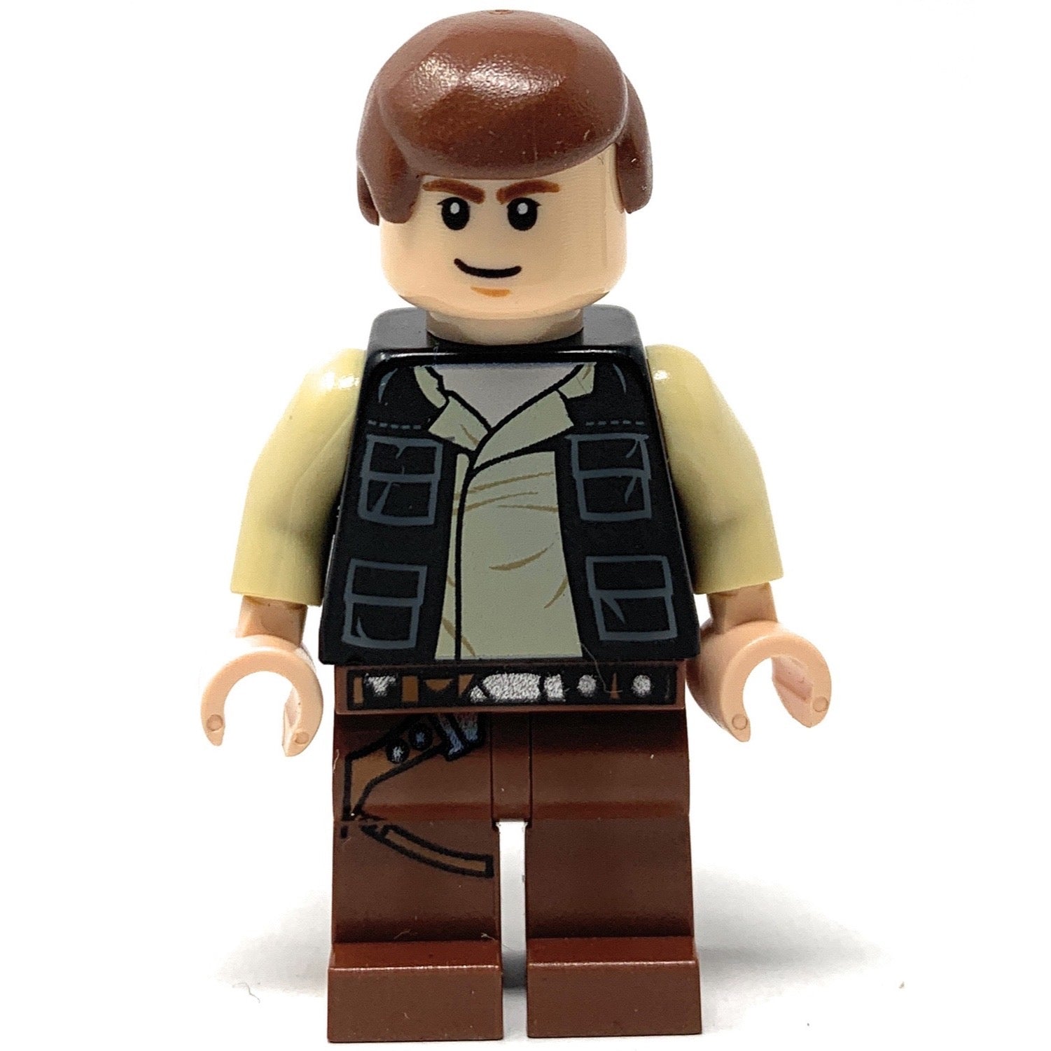 Han Solo (Vest w/ Pockets) - LEGO Star Wars Minifigure (2013)