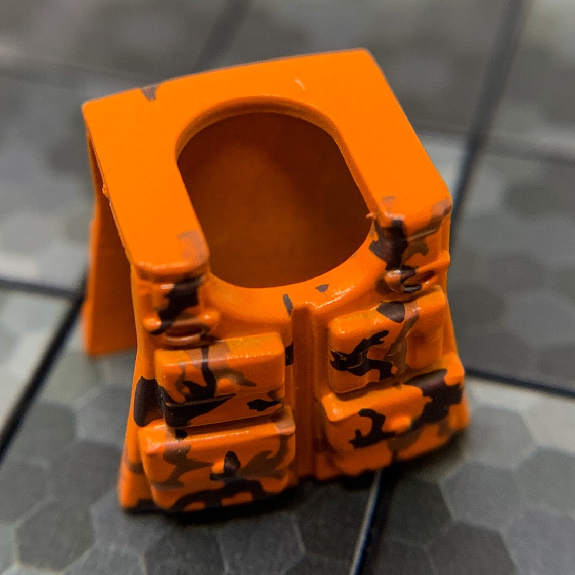 Camouflage (Hunter Orange) Tactical Vest - BrickForge Part for LEGO Minifigures