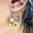 B3 Customs® Tan Monkey Earrings made from LEGO Bricks