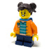 Madison (Orange Jacket w/ Backpack) LEGO City Minifigure (2022)