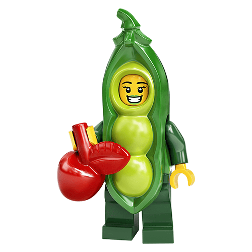 Pea Costume Girl - LEGO Series 20 Collectible Minifigure