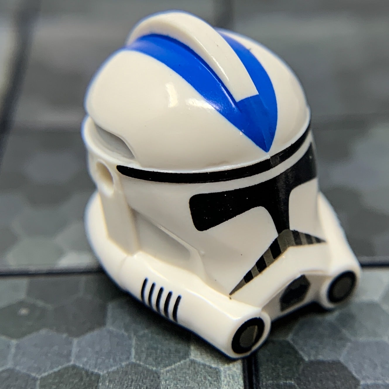 212th Blue Clone Trooper Helmet (Phase 2) - Clone Army Customs