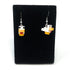 B3 Customs® Minecraft Chicken Earrings made from LEGO Bricks