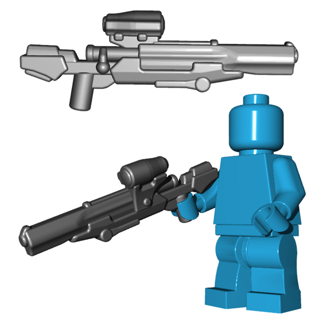 Brick Warriors Resistance Sniper for Minifigures - LEGO Compatible ...
