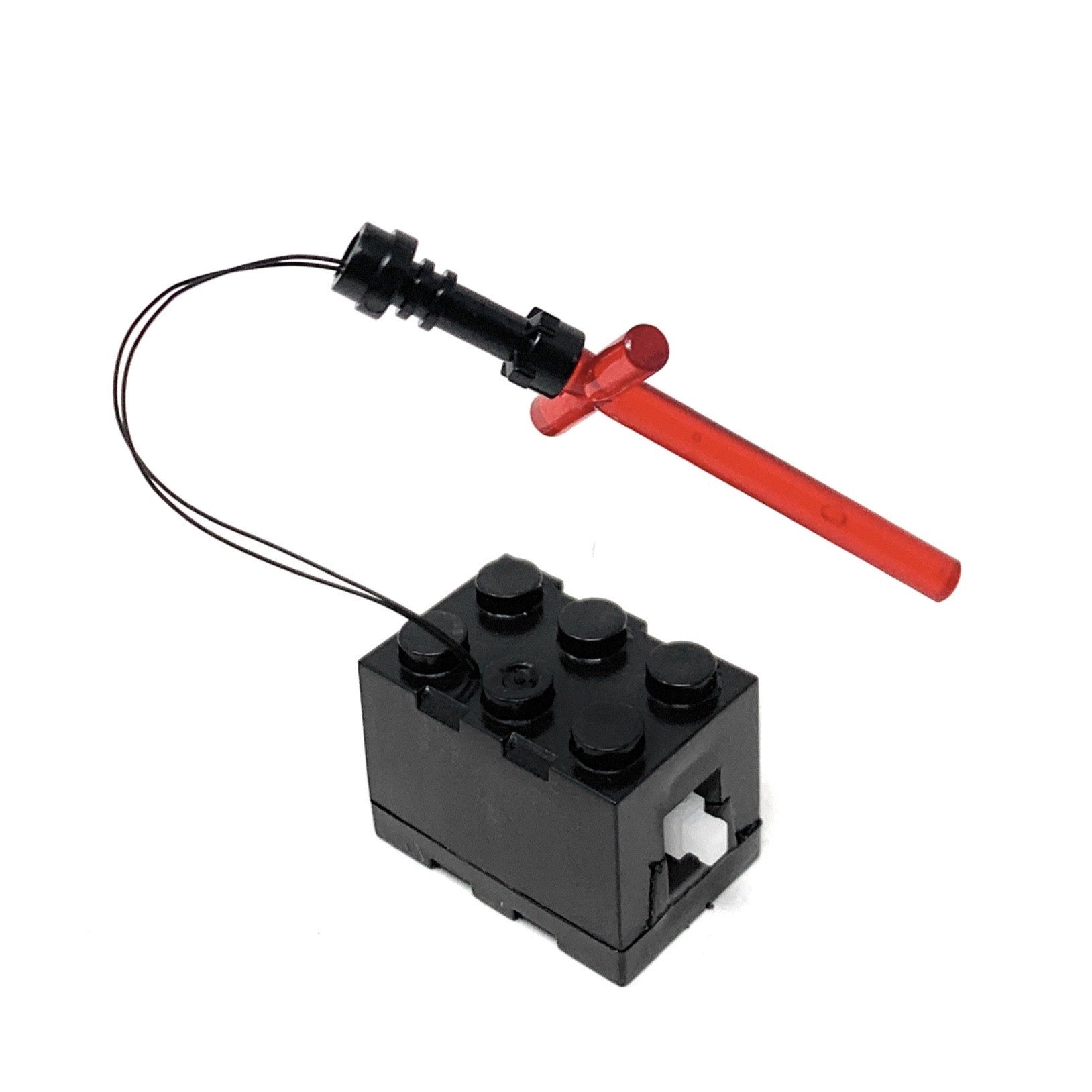 Crossguard Light-Up Minifigure Lightsaber (Red)