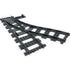 Switch Point Left Train Track - Official LEGO® Part