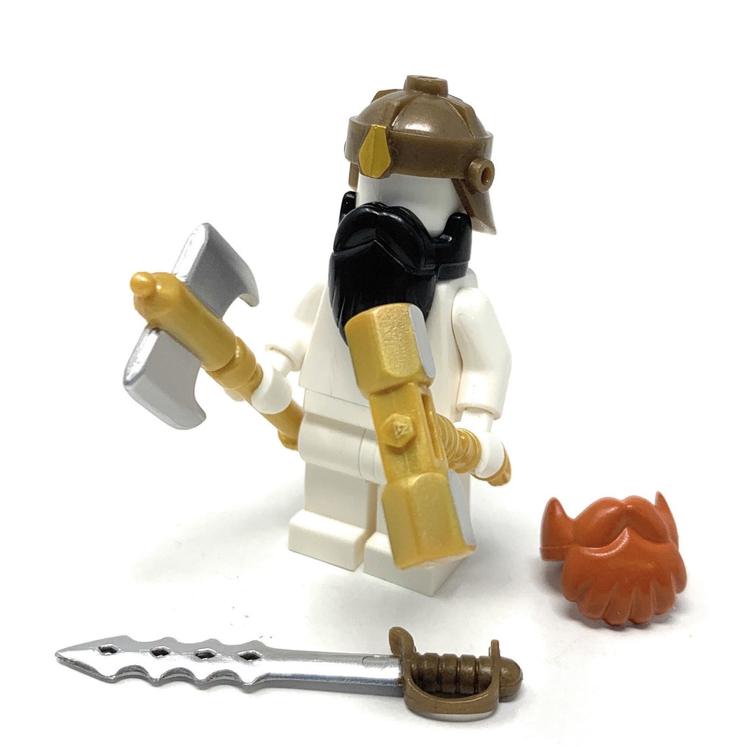 Brickforge Weaponsmith - Dwarf Warrior Minifig Pack - BrickForge – The Brick Show Shop