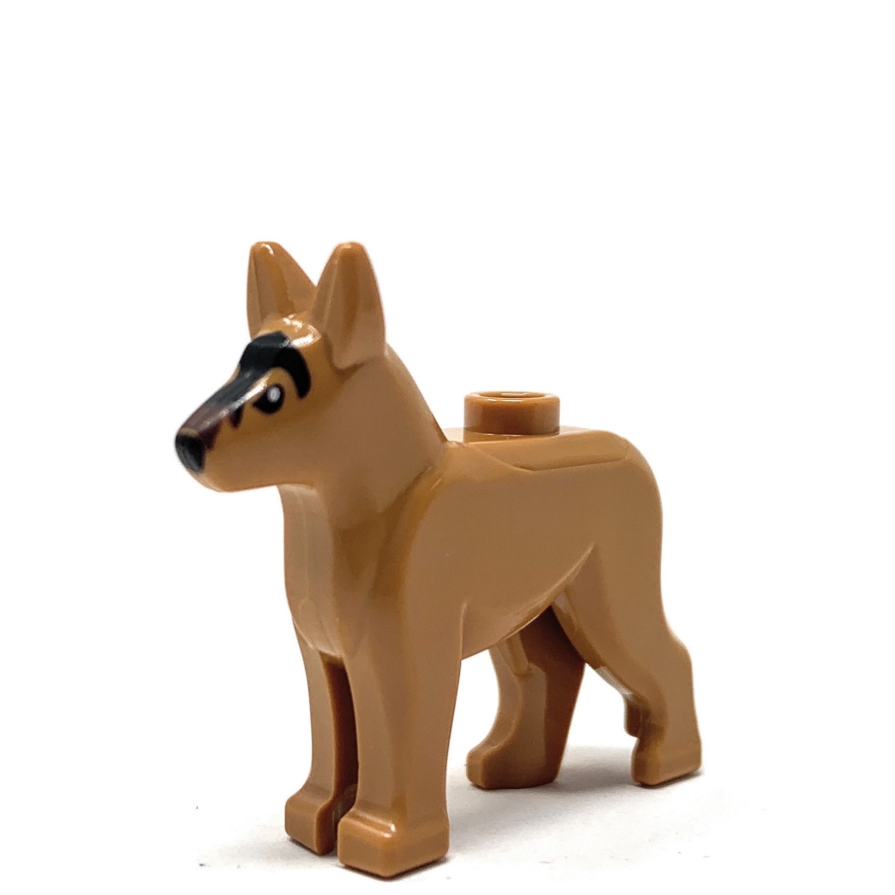 Dog (Brown with Black Eyes, Nose) - Official LEGO® Part