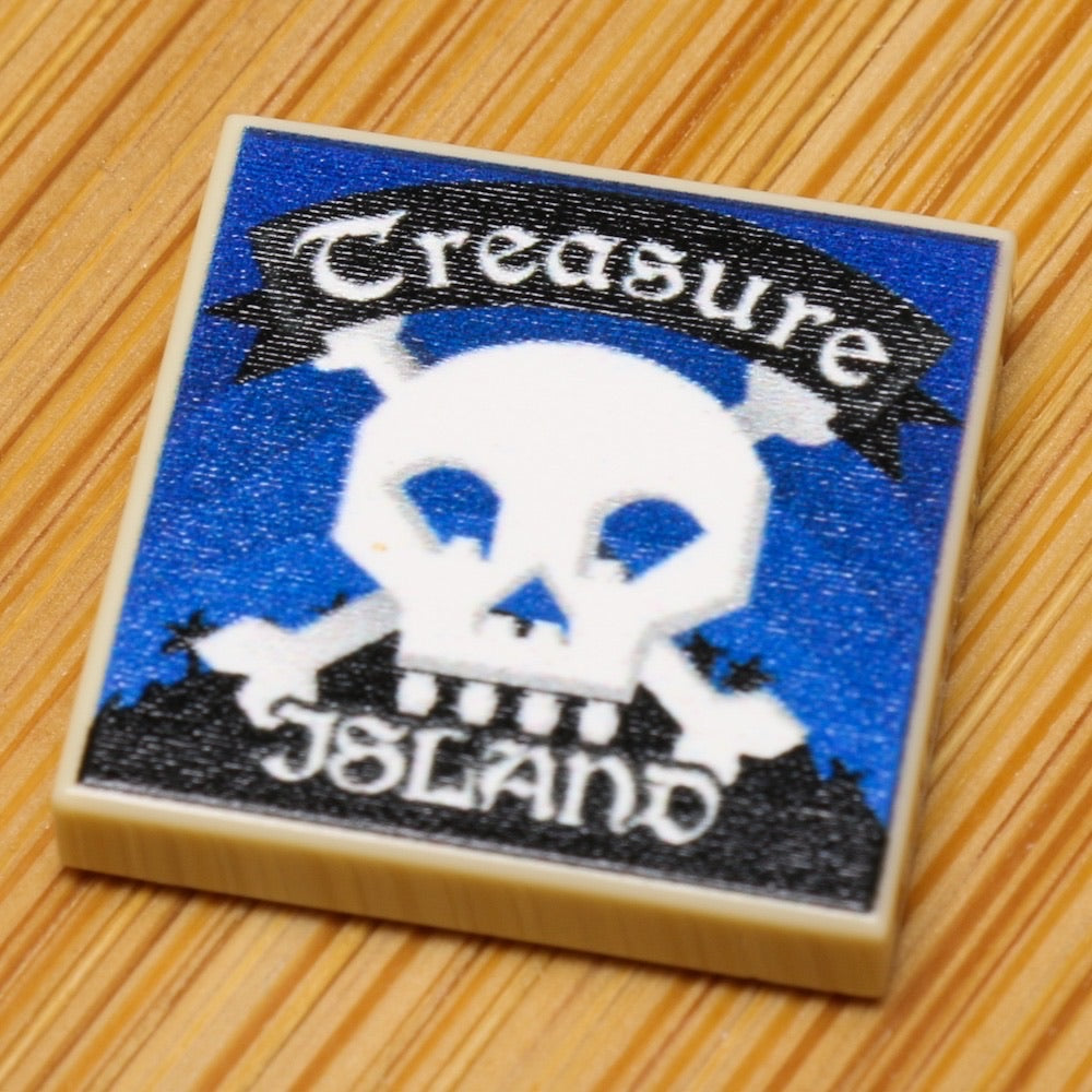 Treasure Island - Custom Book (2x2 Tile)