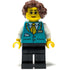 Conductress (Turquoise Vest) LEGO City Minifigure (2022)