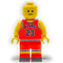 #23 Chicago Blurs - B3 Custom® Basketball Player Minifig