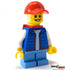 Billy, Boy (Blue Vest, Red Backpack) LEGO City Minifigure (2021)