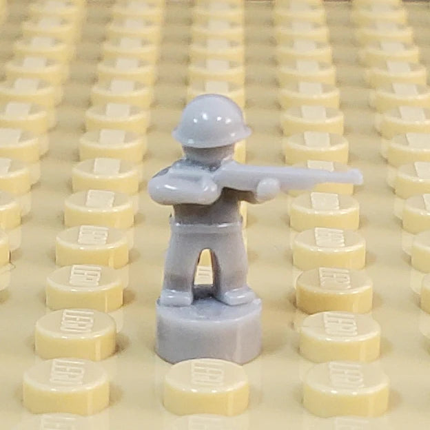 Soldier with Rifle Shooting - Nano Military Soldier