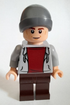 Guard (Ski Beanie, Light Bluish Gray Sweatshirt) - LEGO Jurassic World Minifigure (2022)