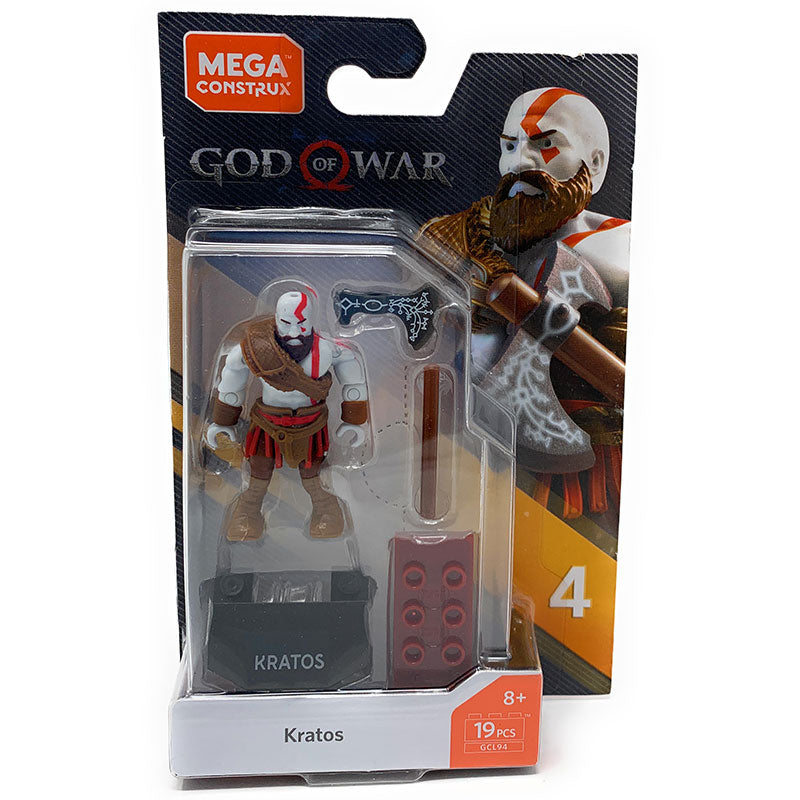 Kratos - Mega Construx God of War Figure Pack (Series 4)