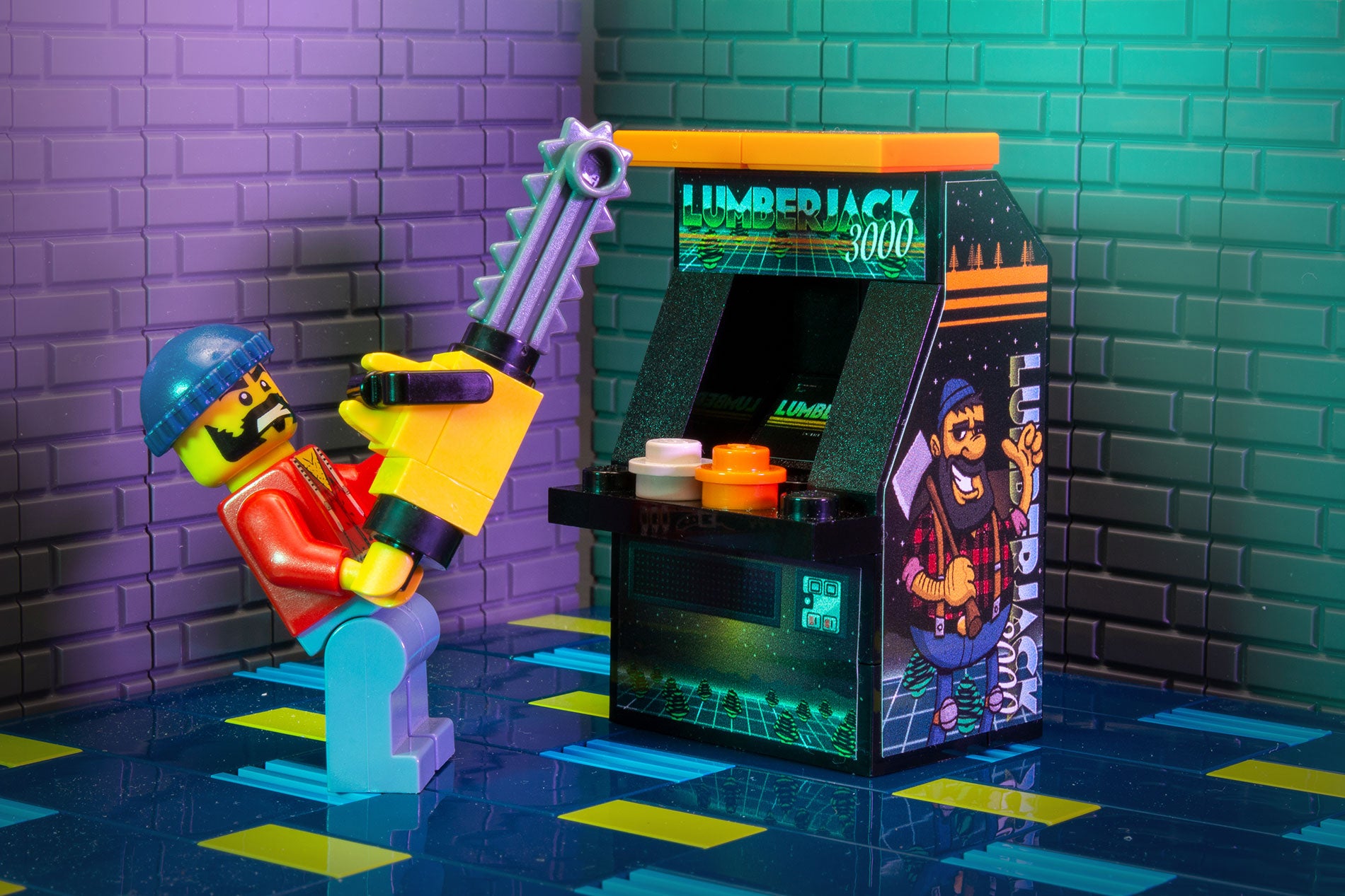 Lumberjack 3000 - Custom Arcade Machine