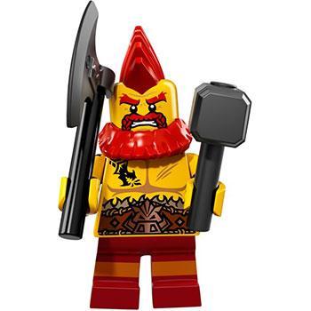 Battle Dwarf - Series 17 LEGO Collectible Minifigure (2017)