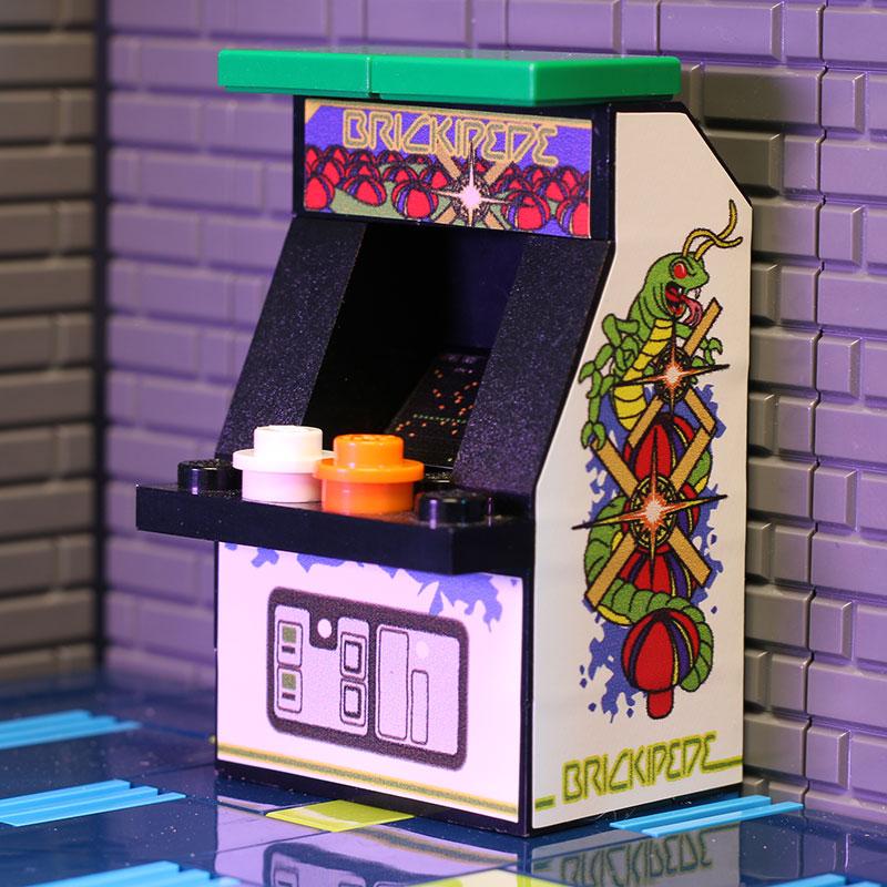 Custom LEGO Brickipede Arcade Machine