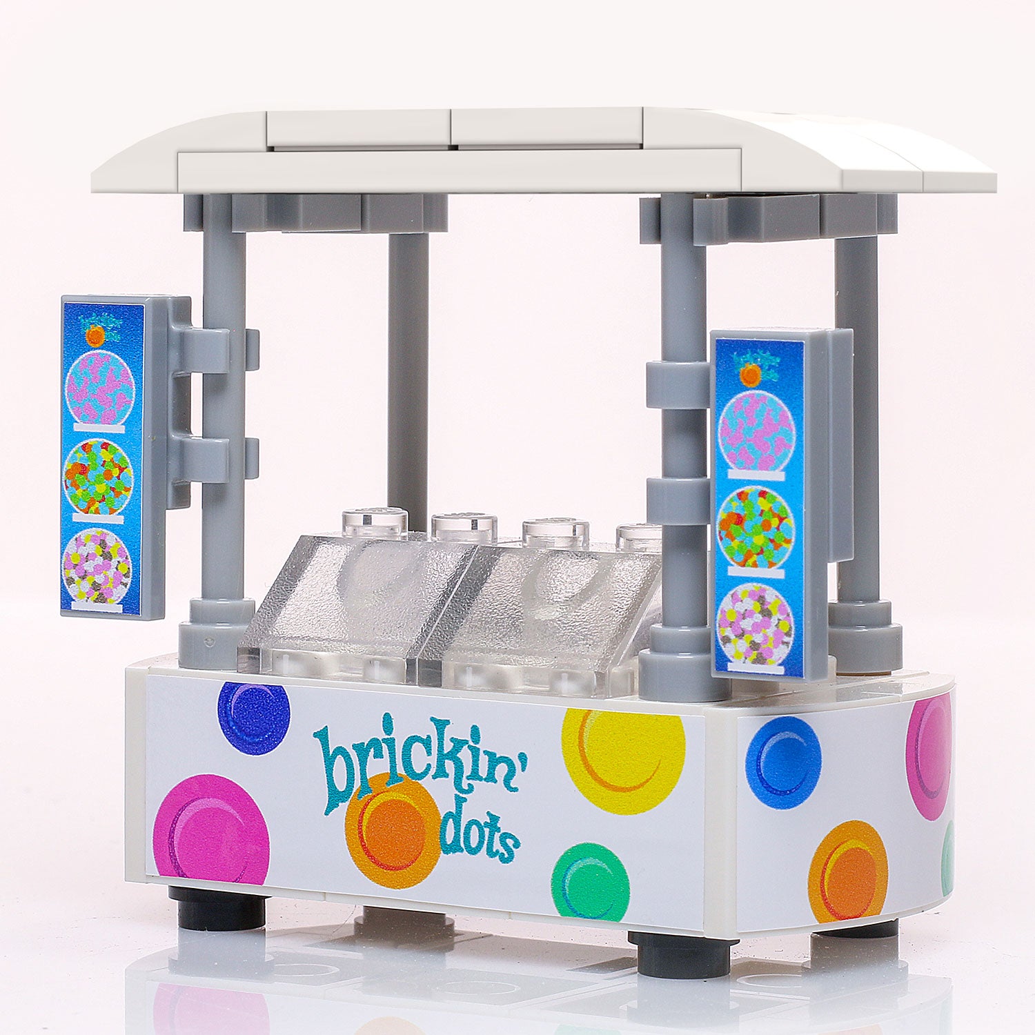 B3 Customs® Brickin' Dots Ice Cream Food Stand