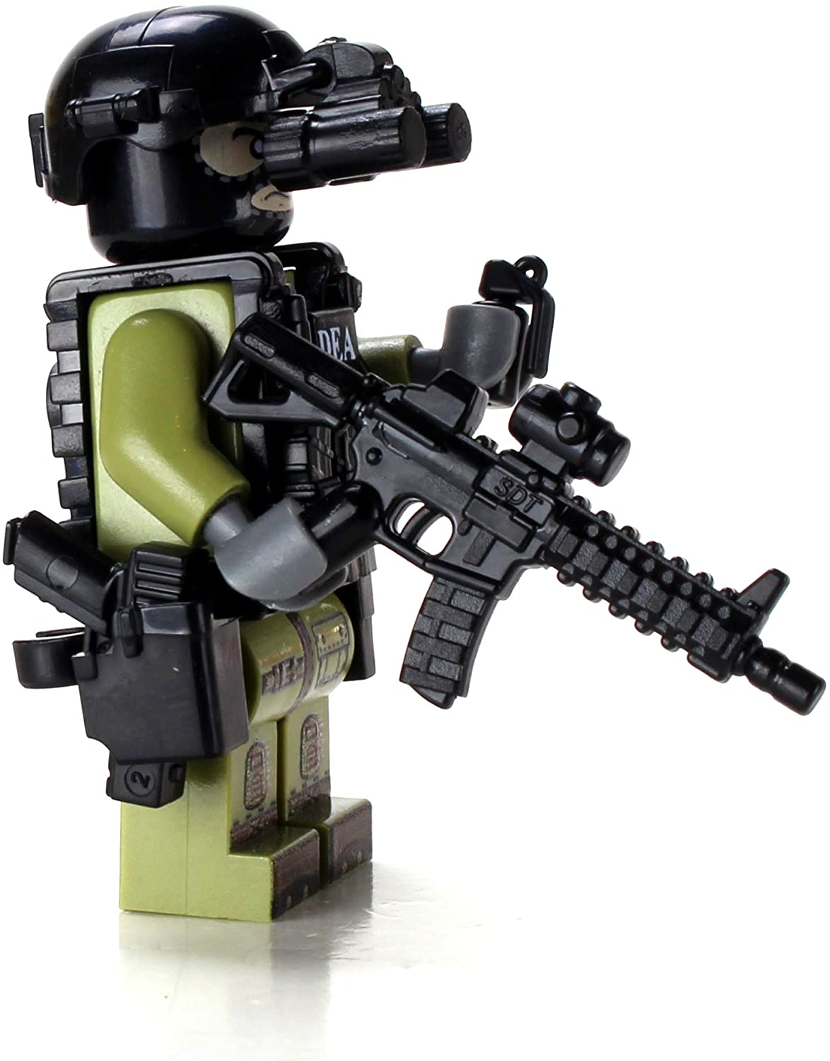 DEA Special Response Team SRT Officer - Custom Military Minifig