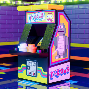 Fig Dug - B3 Customs Arcade Machine made using LEGO bricks, Dig Dug ...