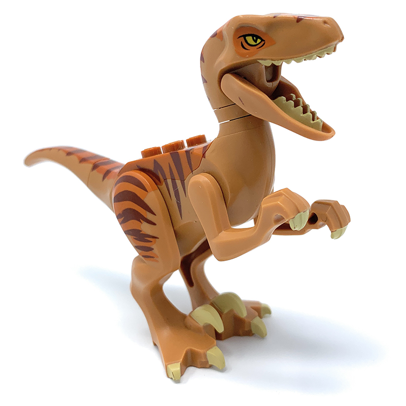 Velociraptor (Dark Orange) - LEGO Minifigure (2012)