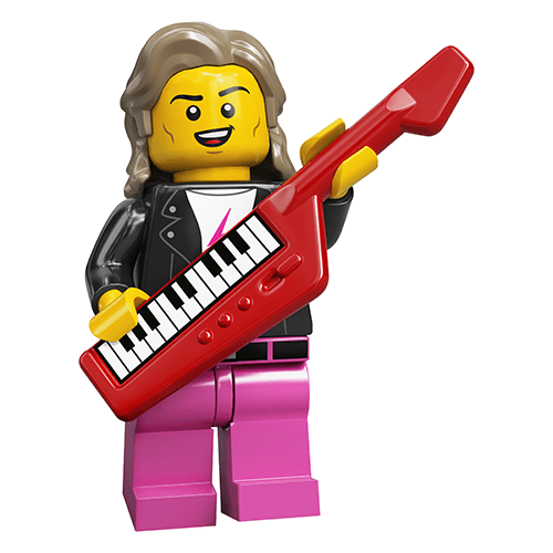 Electronic Musician - LEGO Series 20 Collectible Minifigure