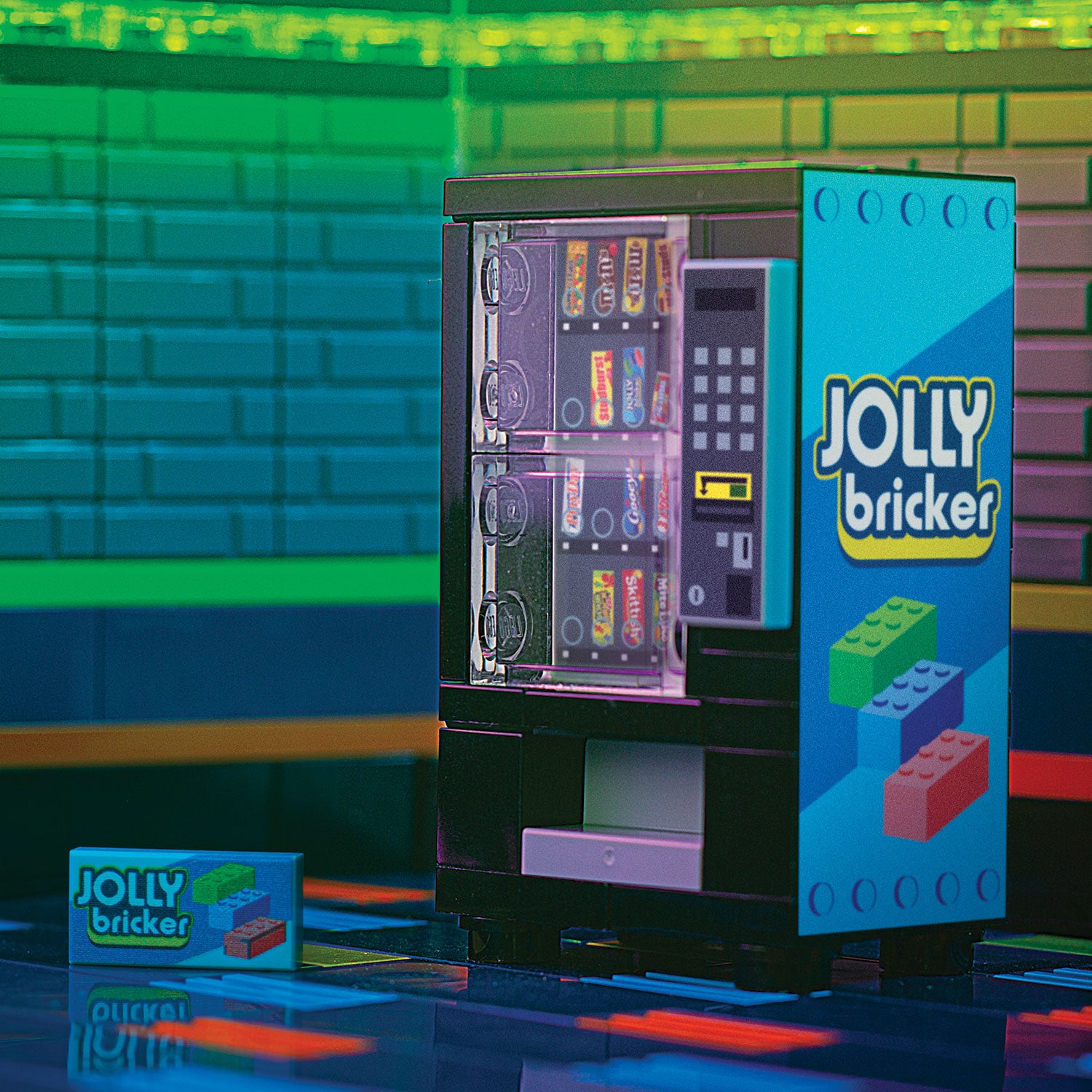 Jolly Bricker - B3 Customs® Candy Vending Machine